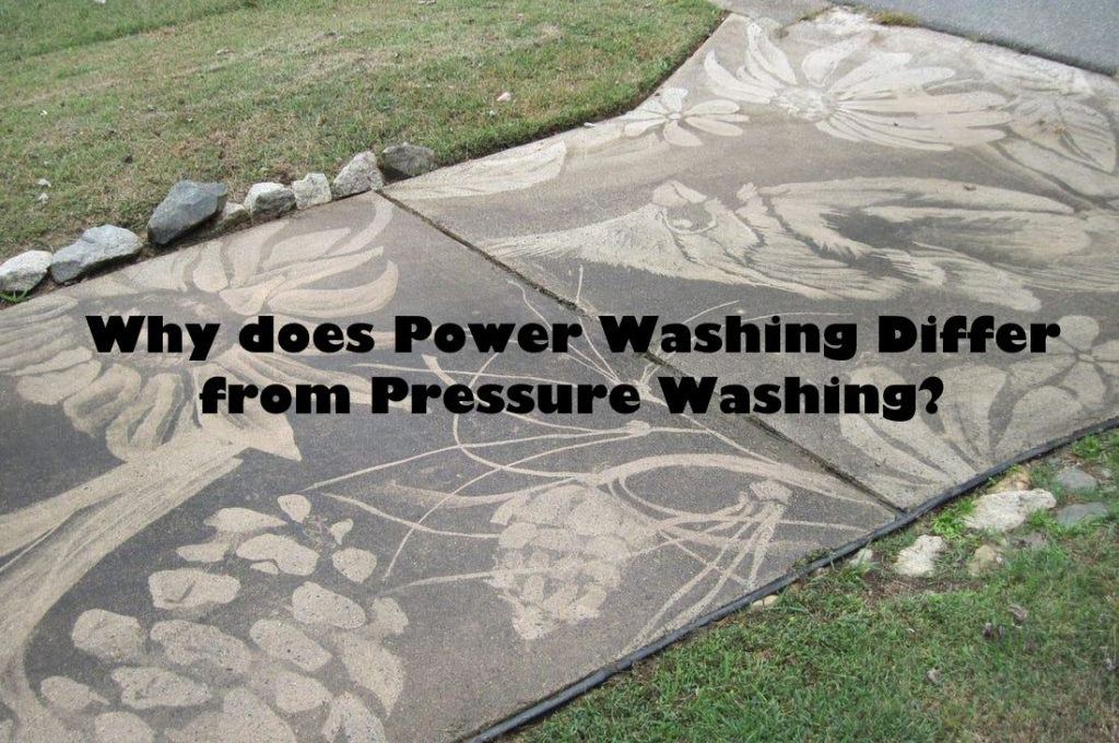 Why does Power Washing Differ from Pressure Washing?